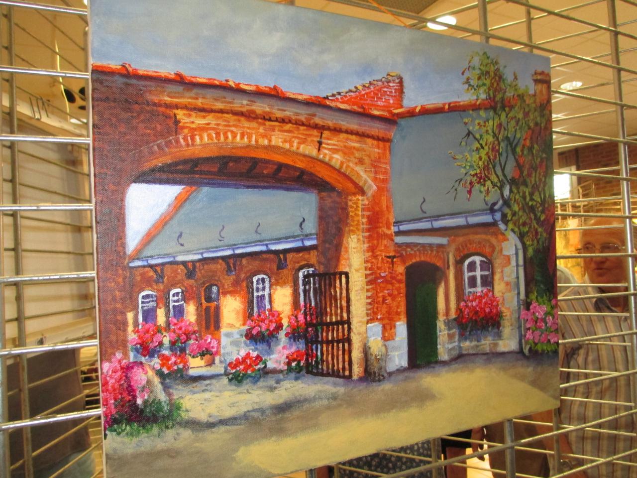 toiles des peintres faites dans la ville d'Hamel